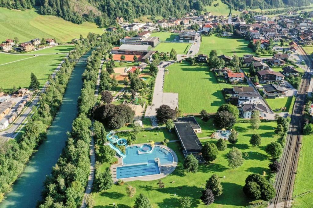 Ferienhaus Zillertal Panorama Blick Balkon Sauna Zellberg Eksteriør bilde