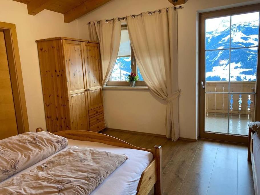 Ferienhaus Zillertal Panorama Blick Balkon Sauna Zellberg Eksteriør bilde
