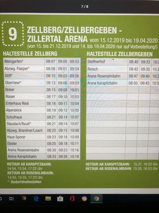 Ferienhaus Zillertal Panorama Blick Balkon Sauna Zellberg Eksteriør bilde