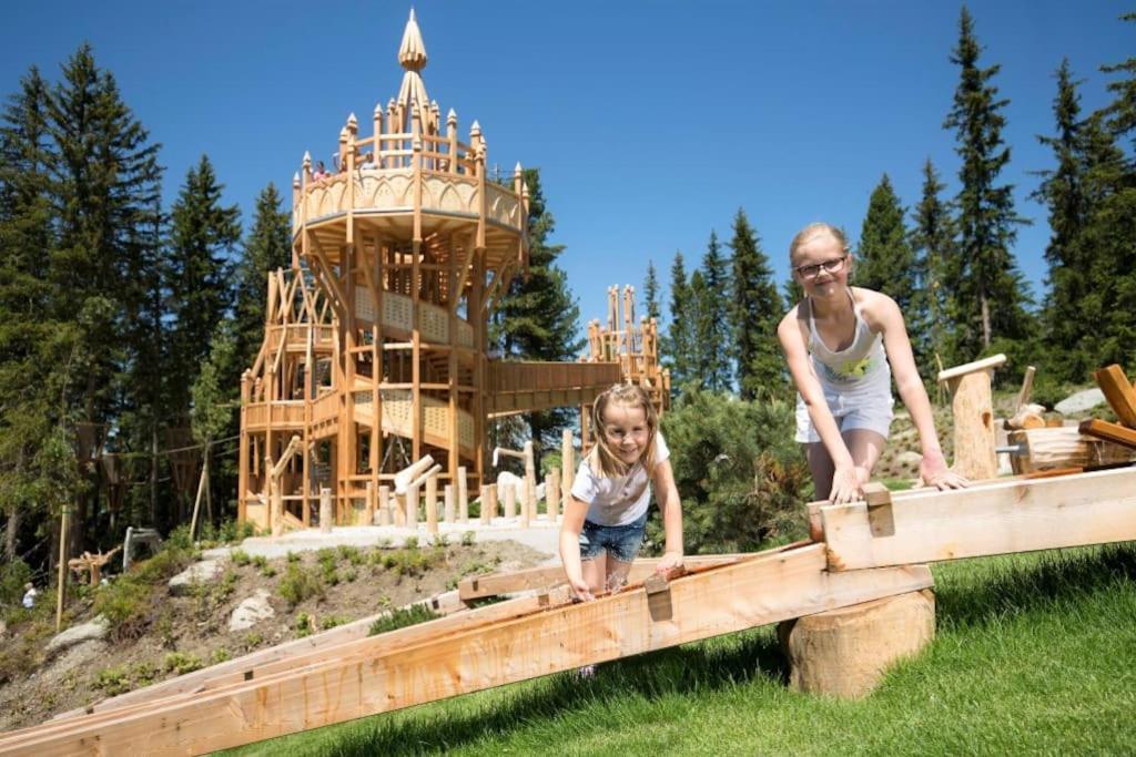 Ferienhaus Zillertal Panorama Blick Balkon Sauna Zellberg Eksteriør bilde