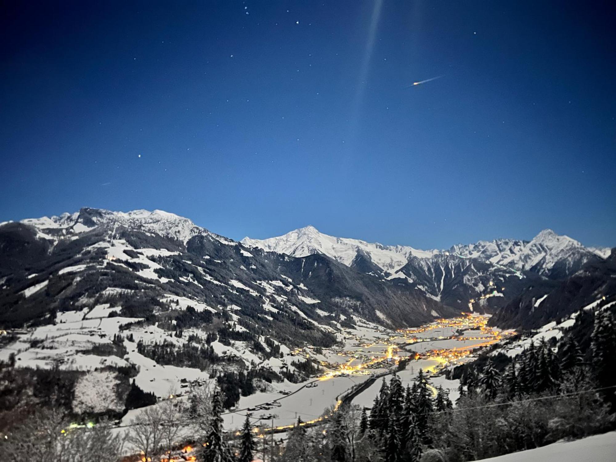 Ferienhaus Zillertal Panorama Blick Balkon Sauna Zellberg Eksteriør bilde